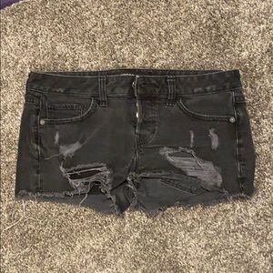 Express denim shorts